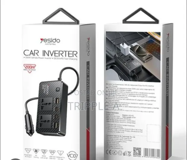 Yesido Car Inverter 200W VC07 - 1