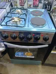 Saachi 2-Burner Gas & 2-Burner Electric Cooker/Oven - 2