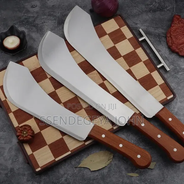 Heavy-Duty Stainless Steel Butcher Cleaver Knife - 1