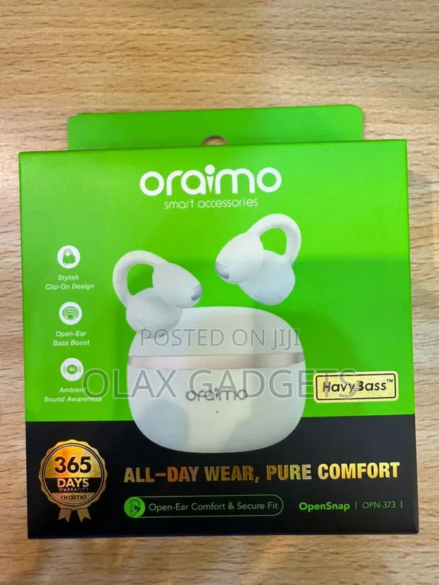 Brand New Oraimo OpenSnap OPN-373 Wireless Earbuds - 1
