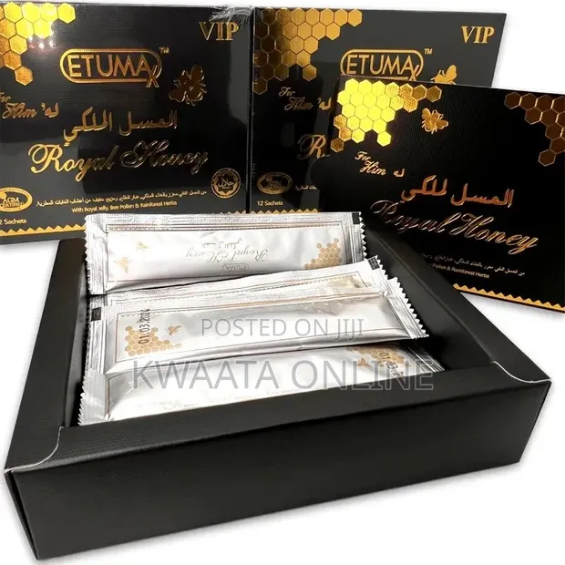 Etumax VIP Honey for Men - Sex Drive & Stamina (12 Sachets) - 1