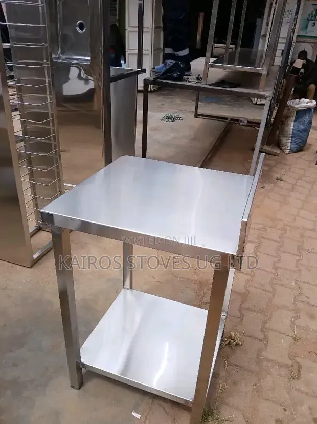 Stainless Steel Portable Work Table - 1