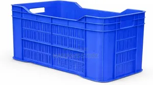 Ventilated Plastic Crates for Fruits & Vegetables