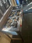 Brand New Stainless Steel 3-Burner Gas Stove - 1