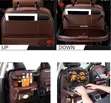 New Multi-Pocket Car Seat Back Organizer with Tray - 2