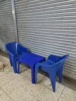 Decorated Coffee Table and 2-Seater Chairs (Mini Table) - 5