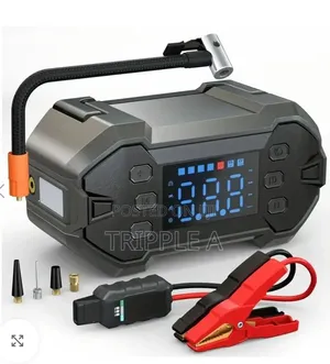 Green Keeper 2-in-1 Heavy Duty Car Battery Jump Starter & Air Compressor