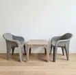 Indoor Plastic Table and Chairs Set - 1