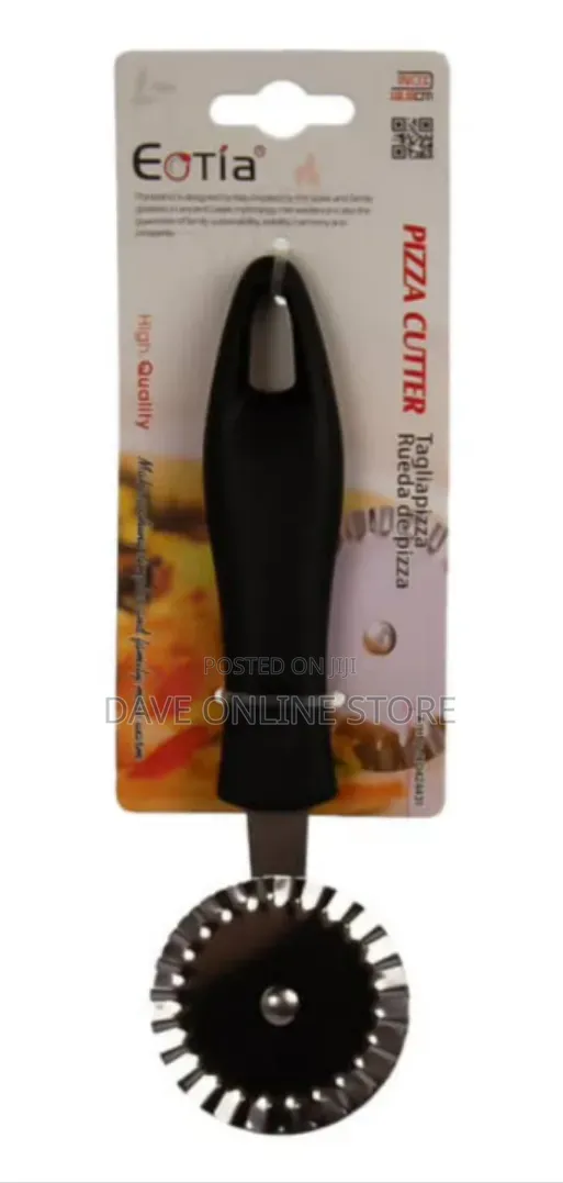Stainless Steel Pizza & Cake Serrated Slicer - 1