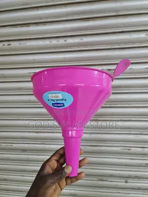 Easy-Pour Plastic Funnel