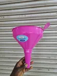 Easy-Pour Plastic Funnel - 1