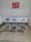 3-Piece Foldable Reading Chair Set - 1