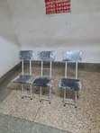 3-Piece Foldable Reading Chair Set - 2