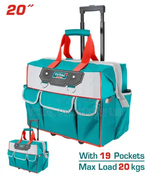 Total Tools Prostore 20" Rolling Rigid Tool Bag