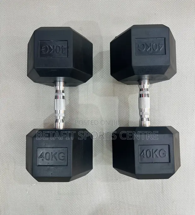 Brand New 40kg Dumbbell Pair - 1