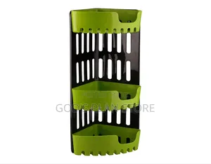 3-Layer Plastic Bathroom Rack