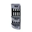 3-Layer Plastic Bathroom Rack - 2