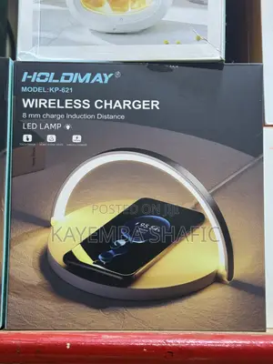 Holdmay 2-in-1 LED Lamp 15W Wireless Charger KP-621
