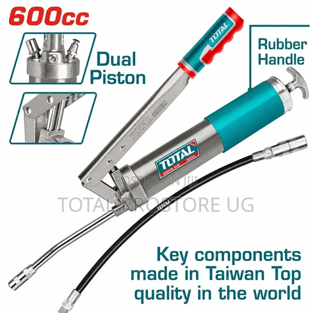 Heavy-Duty 600cc Grease Gun - 1