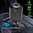Auslese 5-in-1 Retractable Car Charger with Starlight Diffuser - 2