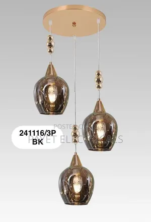 3-Light Pendant Lamp Holder