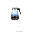 Hoffmans 800ML Grand Electronic Coffee Pot Glass Coffee Maker Kettle - 2