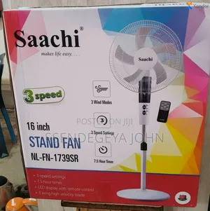 Saachi 16 Inch Stand Fan NL-FN-1739SR