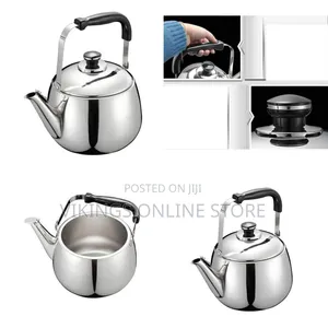 6 Litre Whistling Tea Kettle - Stainless Steel 304