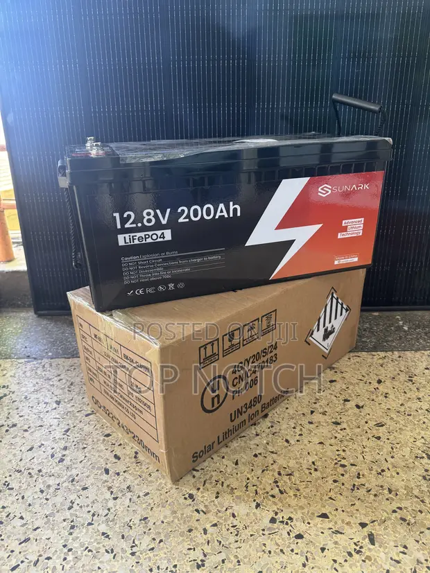 200Ah/12V Sunark Lithium Battery - 1
