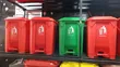 20 Litre Plastic Dust Bins - Step On - 2