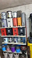 20 Litre Plastic Dust Bins - Step On - 5