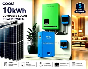 10kWh 6kVA 48V Cooli Hybrid Solar System
