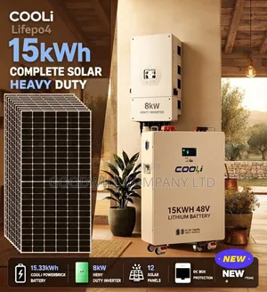 15kWh 8kVA 48V Cool Hybrid Solar System