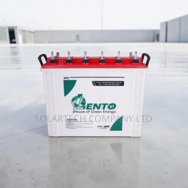 Lento 200Ah Deep Cycle Tall Tubular Battery for Inverters & UPS - 1