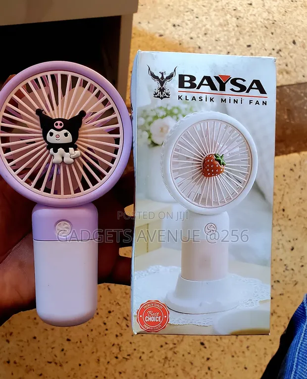 Baysa KLASIK Mini Fan with Kuromi Character - 1