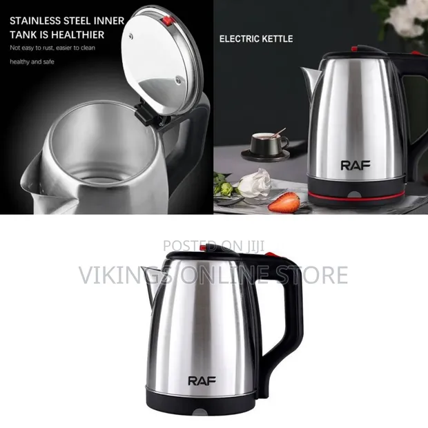 RAF 2 Litre 2000W Professional Stainless Steel Water & Tea Boiler - 1