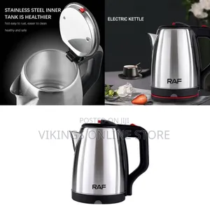 RAF 2 Litre 2000W Professional Stainless Steel Water & Tea Boiler
