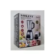 Sokany 2-in-1 Blender & Grinder, 400W, 1.5L, 3 Speeds - 1