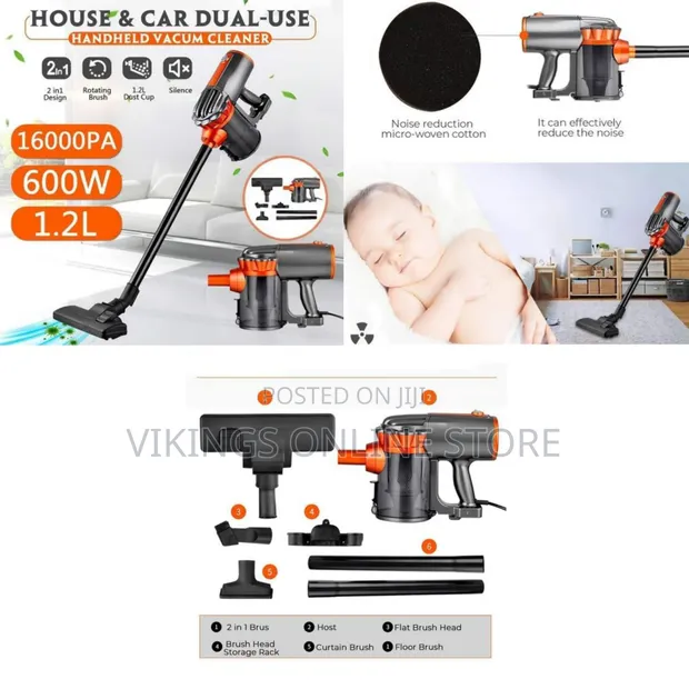 RAF Handheld Dust Collector, 600W Vacuum Cleaner - 1