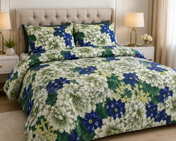 Patterned 4pc Duvet Set - 1