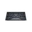 Electro Master 30 Inch Gas Cooktop - Stainless Steel & Crystal Glass - 2