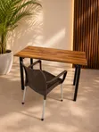 Modern Foldable Reading Table and Chair Set - 1