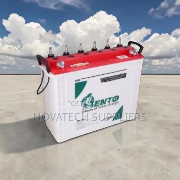 Lento 100Ah 12V Tubular Solar Battery - 2 Year Warranty - 1