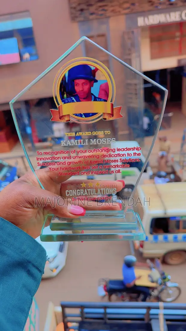 Front Star Shaped Award - 1