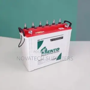 Lento 100Ah 12V Tubular Battery for Solar & UPS