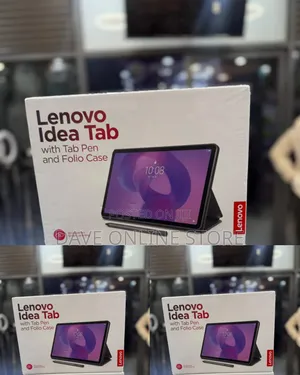 New Lenovo Tab M11 128GB Black with Pen & Folio