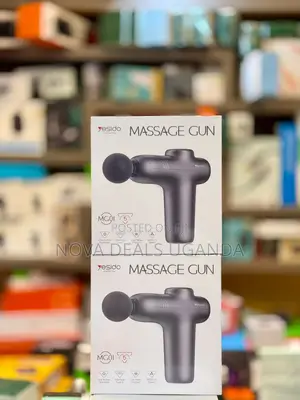Yesido Massage Gun - 5 Speeds, Muscle Relief, 4 Heads