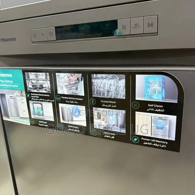 Hisense 15 Place Settings Freestanding Dishwasher - 1