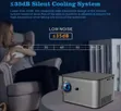 HD Super HY350 H713 Projector - Android 11, 1080p, 350 ANSI - 1