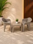 Brand New Plastic Dining Table and Chairs Set - 2
